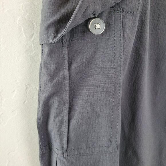 Prana Sage Jogger Ripstop Cargo Pants Stretch Gray Size 2 NWT - Picture 9 of 14